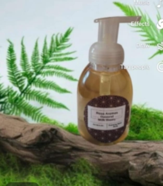 Ross Aromas Oatmeal Milk Honey Foaming Hand Soap