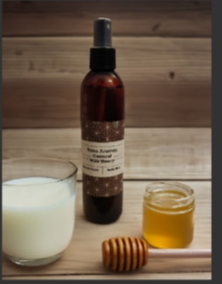 Ross Aromas Oatmeal Milk and Honey Body Mist