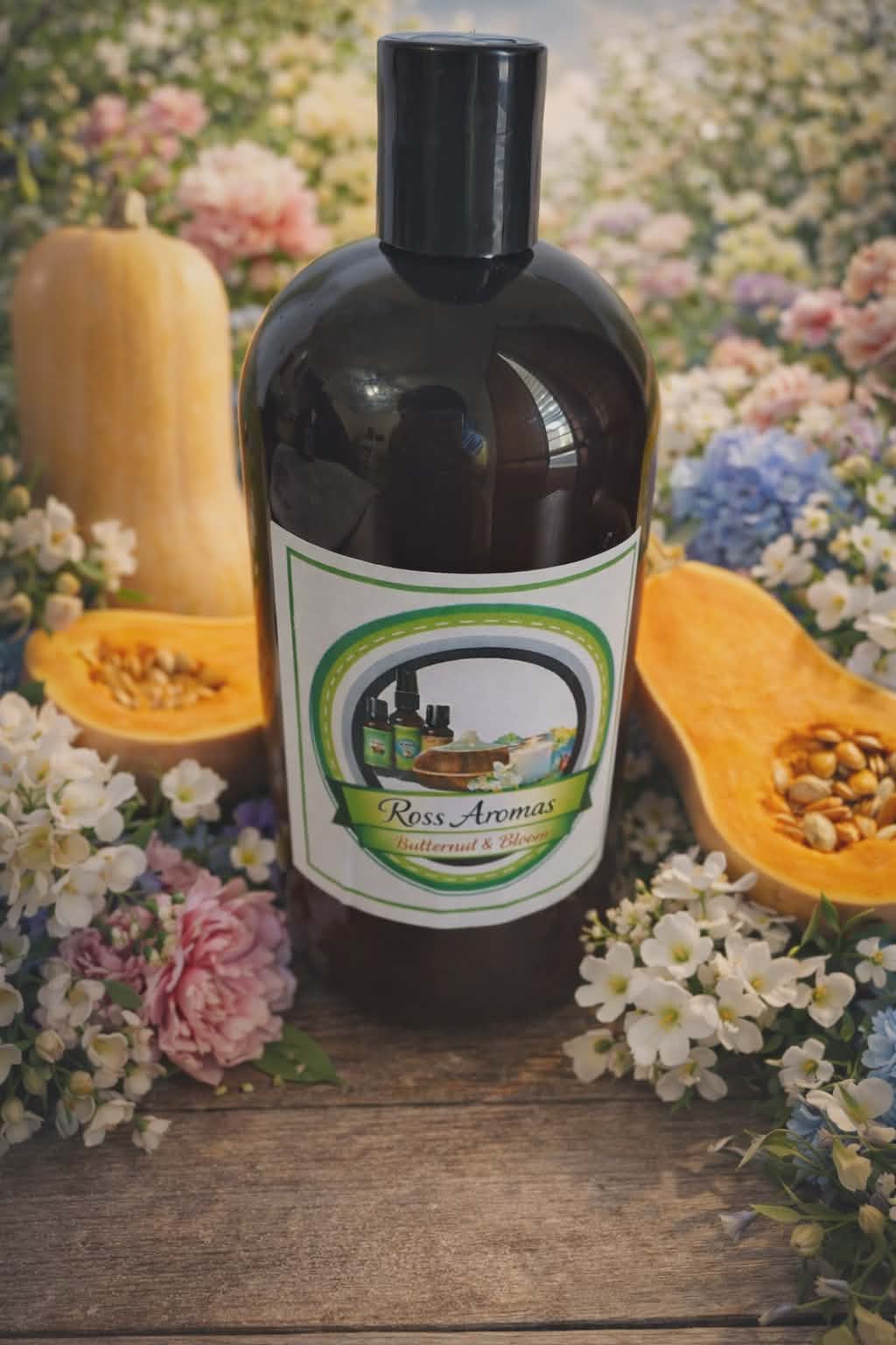 Ross Aromas 16oz Butternut & Bloom Body Wash