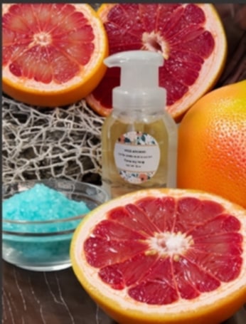 Ross Aromas Exotic Grapefruit and Sea Salt Foaming Hand Soap