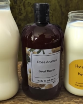 Ross Aromas Sweet Heaven Body Wash 16oz