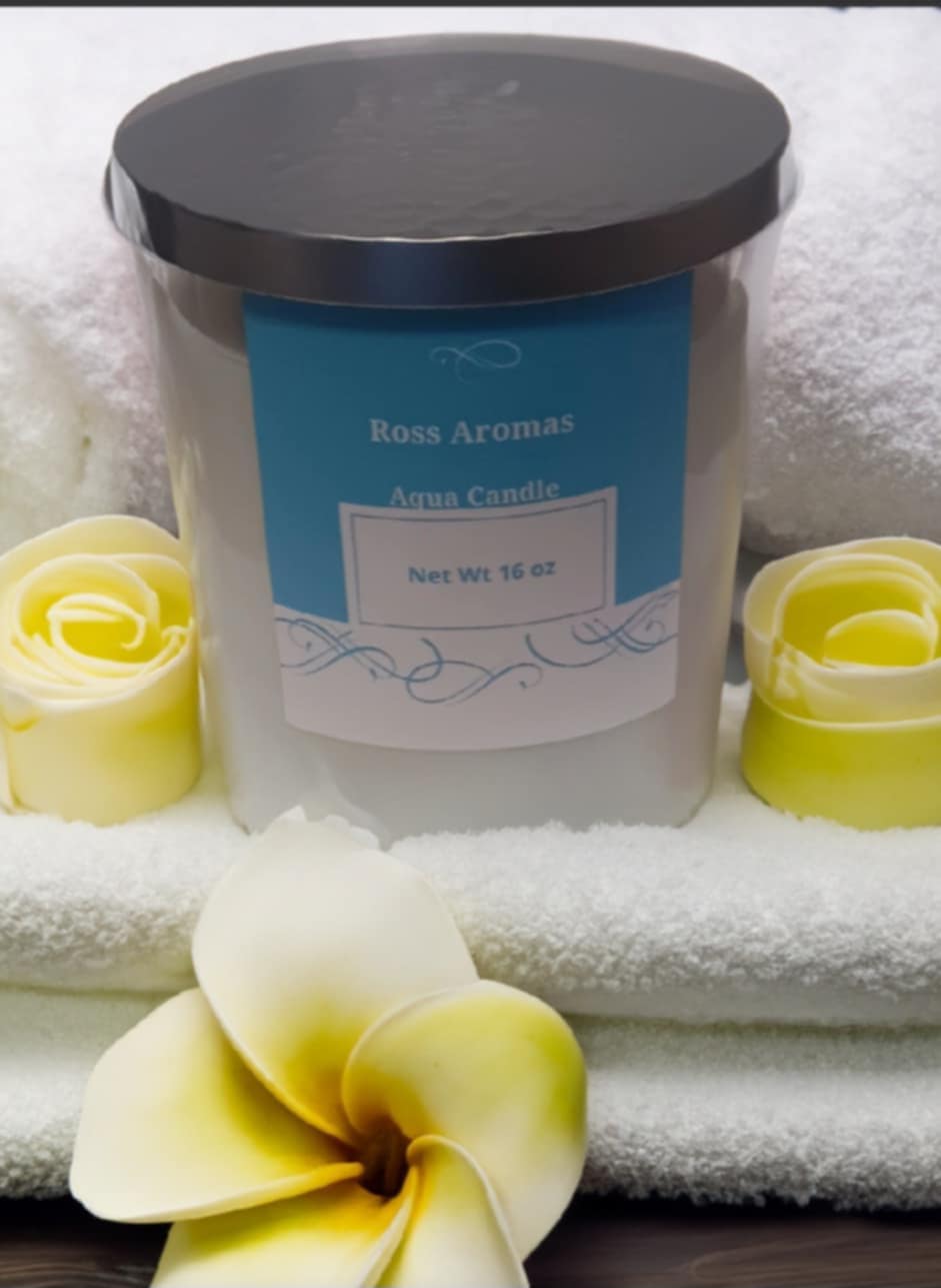 Ross Aromas Aqua Candle