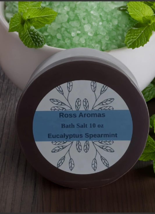Ross Aromas Eucalyptus Spearmint Bath Salt