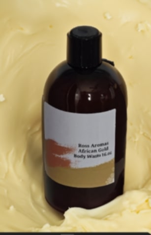 Ross Aromas African Gold 16oz Body Wash