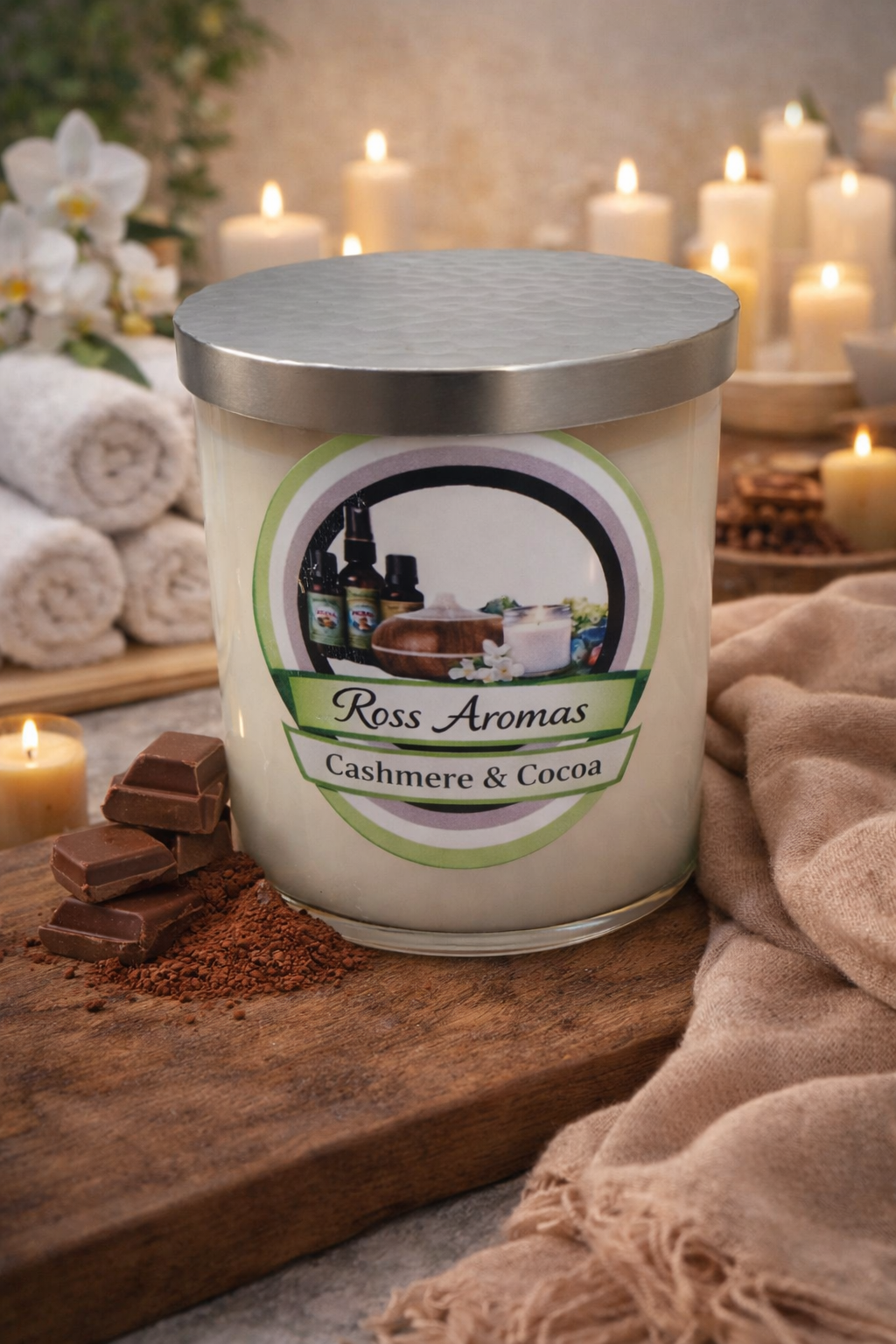Cashmere & Cocoa Candles
