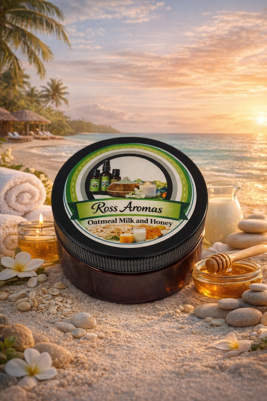 Ross Aromas Oatmeal Milk Honey Body Butter