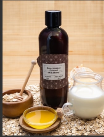 Ross Aromas Oatmeal Milk Honey Hair and Body Wash