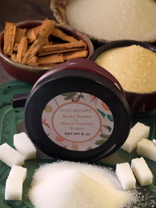 Ross Aromas Warm Vanilla Sugar Body Butter