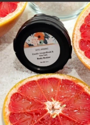 Ross Aromas Exotic Grapefruit and Sea Salt Body Butter