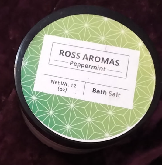 Ross Aromas Peppermint Bath Salt