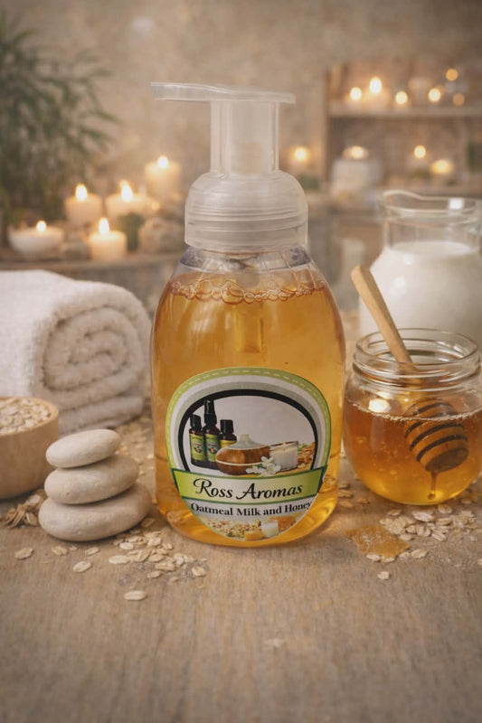 Ross Aromas Oatmeal Milk Honey Foaming Hand Soap