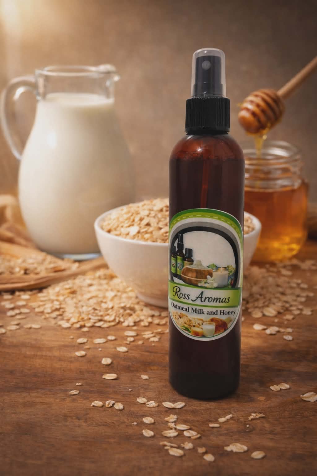 Ross Aromas Oatmeal Milk and Honey Body Mist