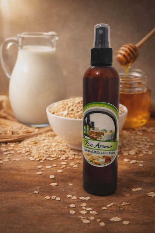 Ross Aromas Oatmeal Milk and Honey Body Mist