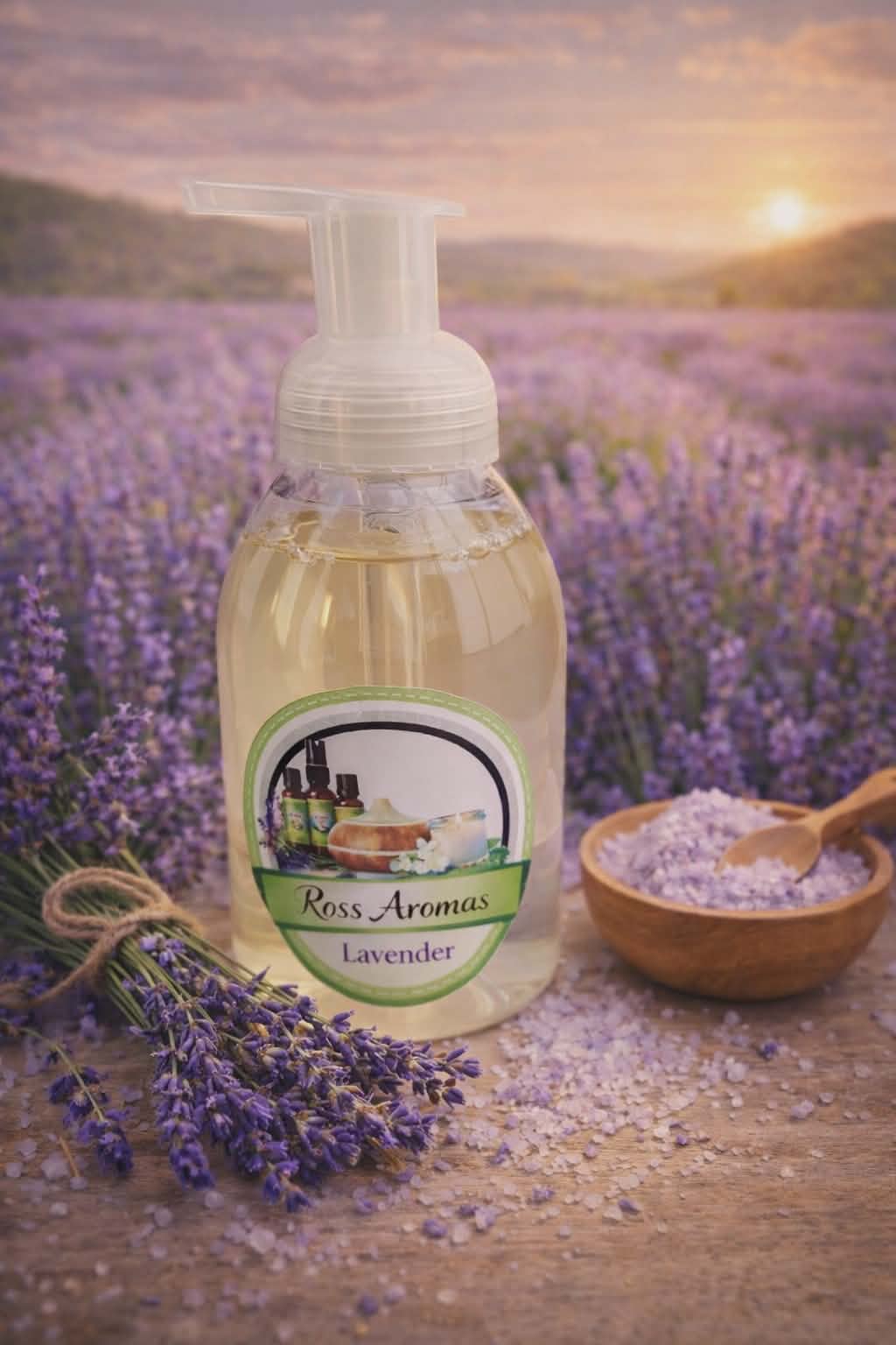 Ross Aromas Lavender Foaming Hand Soap