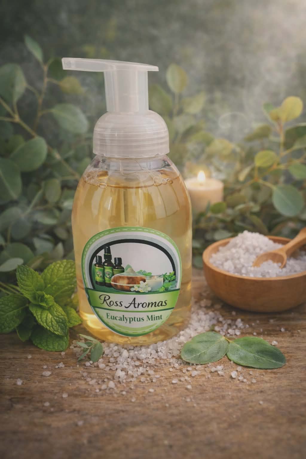 Ross Aromas Eucalyptus Mint Foaming Hand Soap