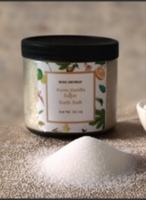 Ross Aromas Warm Vanilla Sugar Bath Salt