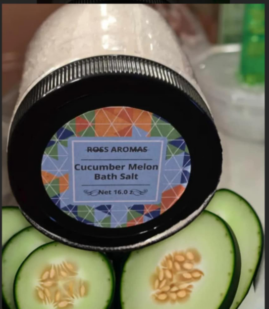Ross Aromas Cucumber Melon Bath Salt